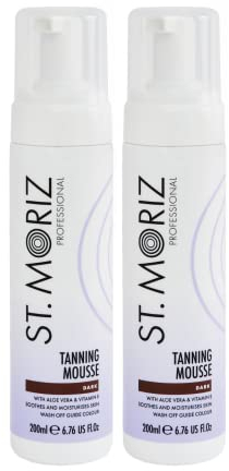 St. Moriz Selbstbräuner-Mousse Dunkel 2er-Pack (2x 200ml)