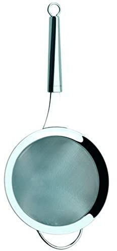 Lagostina - Cucinieri, Colino Conico con Gancio e Manico Ergonomico, Acciaio Inossidabile, 16 cm