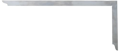 hedue® Zimmermannswinkel ZN / Z300 - Nahtloser Zimmererwinkel aus Edelstahl, Zimmermann Winkel ohne Anreißlöcher, 1000 mm