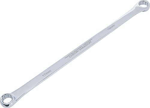 BGS Doppel-Ringschlüssel - extra lang - SW 17 x 19 mm
