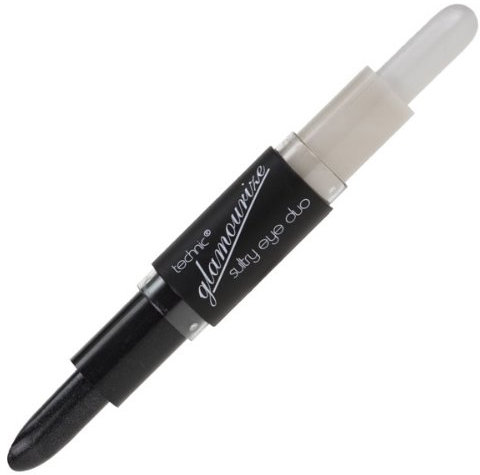 Technic Glamourize Cream Eyeshadow Duo Base & Colour - Black/White