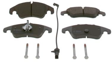 Bosch BP1112 bromsbelägg – framaxel – ECE-R90-certifierad – 1 uppsättning med 4 dynor