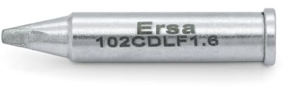 ERSA i-Tip ERSADUR permanent lödspets rak mejselformad 1,6 mm med ERSADUR-LF-beläggning 0102CDLF16