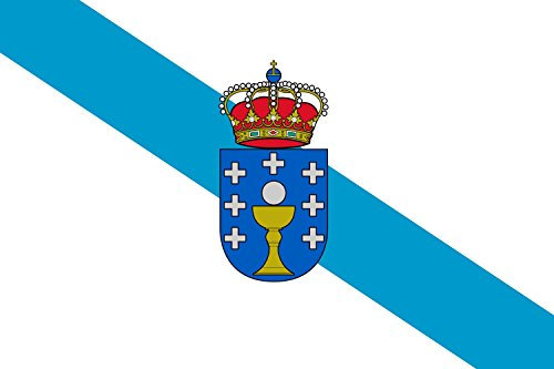 magFlags Bandera Small Galicia | bandera horizontal | 0.7m² | 70x100cm