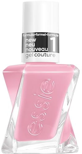 essie gel by essie langanhaltender Nagellack mit glänzendem Finish, Maniküre ohne UV-Licht, Gel Couture, Farbe: Nr. 506 bodice goddess, Pink, 1 x 13,5 ml