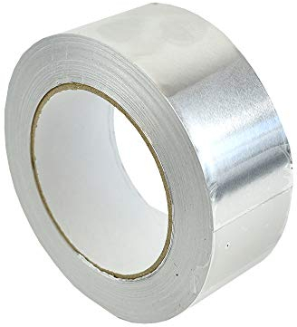 Arctic Hayes 30µm Aluminium Foil Tape Roll, 45 Metre Length x 50 mm Wide