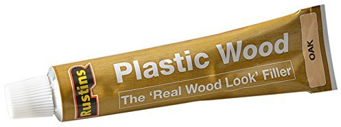 Rustins 5015332220069 Plastic Wood - oak by Rustins
