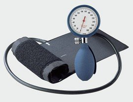 Boso clinicus I Tensiomètre avec brassard Velcro standard Bleu