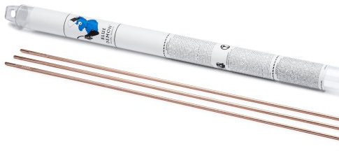 Blue Demon ER70S2 X .035 X 1LB Tube Premium Carbon Steel Tig Welding Rod