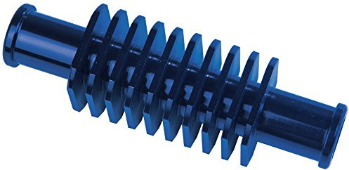 R4R T4Tune Dissipatore di Calore Rettangolare 10 Alette Blu, Alluminio, HHFT0020, Montaggio su Pannello