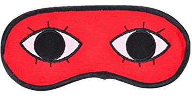 Amazing Kiss® Rolig gintama resa sömn röd ögonmask serietidning visuell cosplay okita sougo prins gintama sovande ögonskydd lapp ögonskugga Elizabeth röd