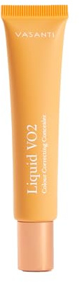 VASANTI Liquid VO2 Colour Correcting Concealer | Under Eye Color Corrector for Medium to Tan Skin | Cruelty Free & Vegan Friendly Under Eye Concealer | Look Younger with our Dark Circle Corrector