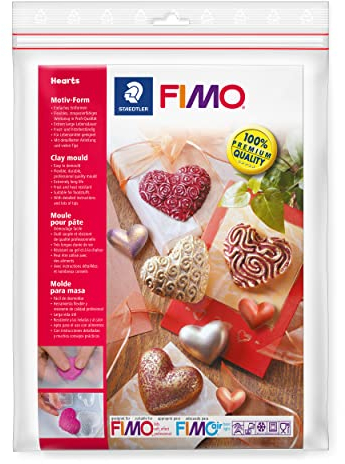 STAEDTLER- Utilizzabili con plastilina, Colore Cuori, 8742 26