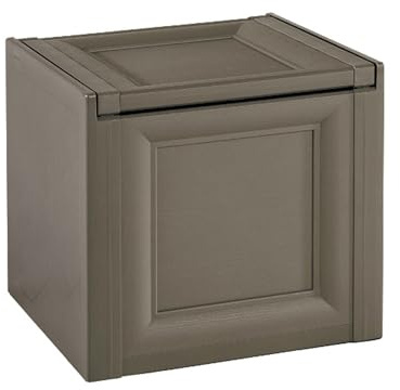 Tontarelli S.p.A. Baule Piccolo OMNIMODUS Mobile Contenitore, Wengé, 47x40x44 cm