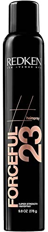 Redken Forceful 23, Haarspray für ultimative Struktur ohne zu verkleben, professionelles Stylingspray für ein perfektes Finish,Anti-Frizz und Anti-Pollution Formel,mit Antioxidantien,400 ml(1er Pack)