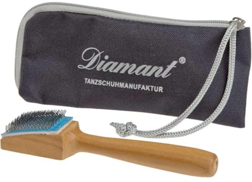 Diamant 049-106-106 Damen Tanzschuhe INKL. MC-Tanz Aufrauhbürste, Blau (Blau), Einheitsgröße
