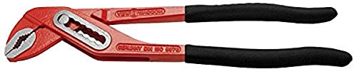 VBW 966031 Wasserpumpenzange, Rot lackiert, Poliert, 242mm 242 mm