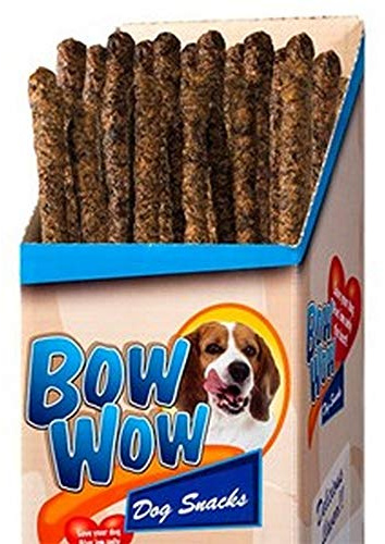 Sniffers Pet Care Bow Wow Salchicha de hígado de Ganso Dog Treats