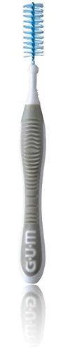 GUM TRAV-LER Interdentalbürsten 6 Stück ISO 6 grau 2,0mm, 3er Vorteilspack (3x 6 Stück)