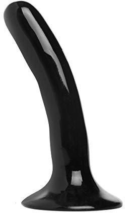 Consolador de arnés con correa delgada - Negro