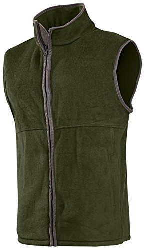Baleno Harvey herr fleece-väst, med dragkedja xl grön