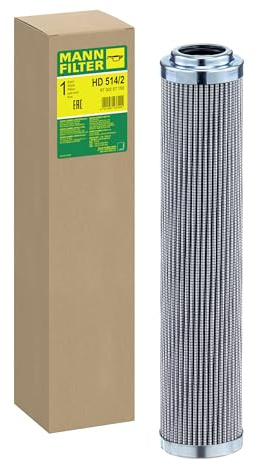 MANN-FILTER, HD 514/2 Hydraulik | Für Off-Highway, Hydraulikölreinheit, Höchste Filtrationsleistung, Hydraulischer Motorschutz, Echte OE-Technologie