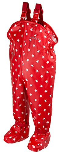 BMS Baby - Jungen buddy Baby und Kleinkind Ausstattung, Rot mit Weißen Sternen, 8-16 Monate EU