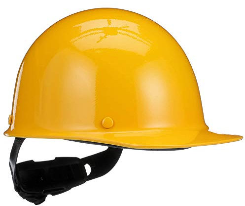 MSA Skullgard - Casco protettivo con tesa anteriore, sospensione Staz-on, taglia S, colore: marrone chiaro naturale