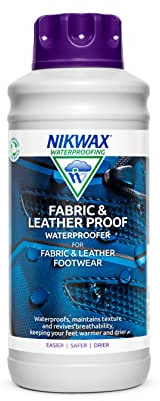 Nikwax Fabric And Leather Proof Combination Footwear Proofer - 1lt (refill - no spraybottle)