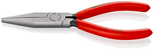 KNIPEX Long Nose Pliers with Plastic Coating 160 mm, 30 11 160 SB