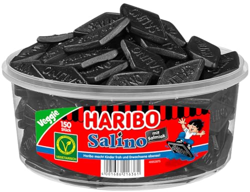 HARIBO - Salino Lakritz - Salmiak - Box mit 150 Stück