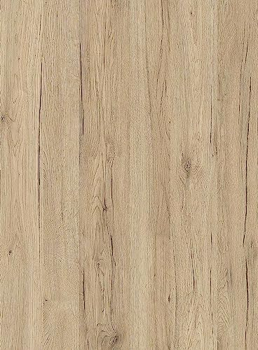 d-c-fix Möbel-Klebefolie Sanremo Eiche Sand Holz-Optik 67,5 cm x 2 m - Möbelfolie selbstklebend Deko-Folie Küche Tisch Schrank Fensterbank Küchenfronten Schrankfolie Tischfolie Holzfolie braun