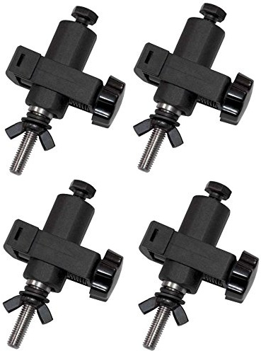 4 x Rhino Quick Clamp quick release lighting hook for stand tbar