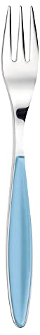 Guzzini, Fourchette Dessert 'Feeling', 15,5 cm, Bleu Mer