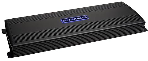 PowerBass ASA3-1200.2 1200 Watt 2-Channel Amplifier - 600W x 2 at 2-Ohm, 300W x 2 at 4-Ohm