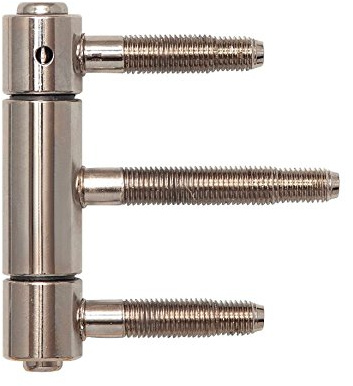Herkula Türbank 3 teilig, mit Aushängesicherung, ø 20 mm, Stahl vernickelt