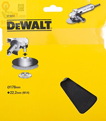 DeWalt DeWalt dt3612 178 mm Pad pour utilisation avec disques en fibre sur 17,8 cm 180 mm M14 pour meuleuse d'angle