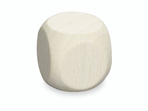 Knorr Prandell - Dadi in Legno FSC, 25 mm, Colore: Marrone