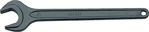 Einmaulschlüssel 894 SW 75mm L.610mm stahlgrau m.Aufhängeloch GEDORE
