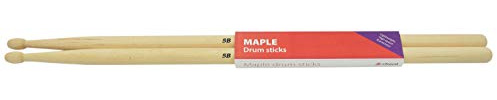 Chord M2bn 2B Baguettes de batterie en érable avec nylon Tips-p Olives en bois 5b