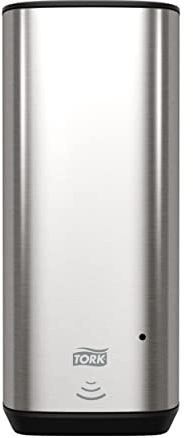 Tork Seifenspender Wandmontage für Seife und Hautpflegeprodukte mit Intuition™ Sensor Edelstahl S4, berührungslose Ausgabe, Image Design, 460009