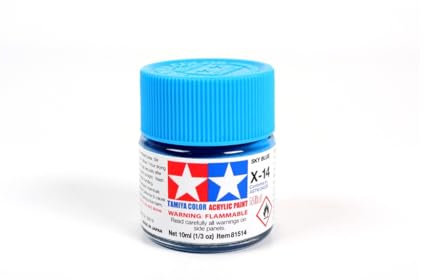 Tamiya Acrylic Mini X-14 Sky Blue