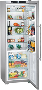 Liebherr KBES4260 Réfrigérateur indépendant en acier inoxydable A++ 358 L, SN, 41 dB, A++, acier inoxydable