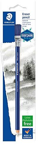 STAEDTLER Radierstift Mars rasor, blau, mit Bürstchen