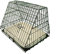 Ellie-Bo Black Deluxe Slanted Medium 30-inch Folding Dog Cage/Crate with Metal Tray and Dog Bed Mat