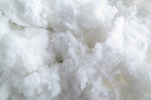 Zupf-Schnee, weiß, 10 kg, aus 100% Baumwolle, kompostierbar, (EUR 16,90/kg), Schneewatte, Dekoschnee, Kunstschnee