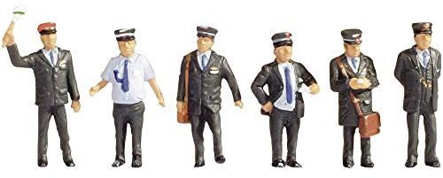 15266 Schweizer Bahnpersonal, 6 Figuren