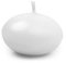 PartyDeco Conf. 50 bougies flottantes Confezione Blanc