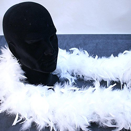 Boland 52600 - Federboa, Circa 180 cm, weiß