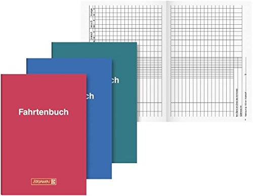 Brunnen Fahrtenbuch (5er Sparpackung, A5 hoch)
